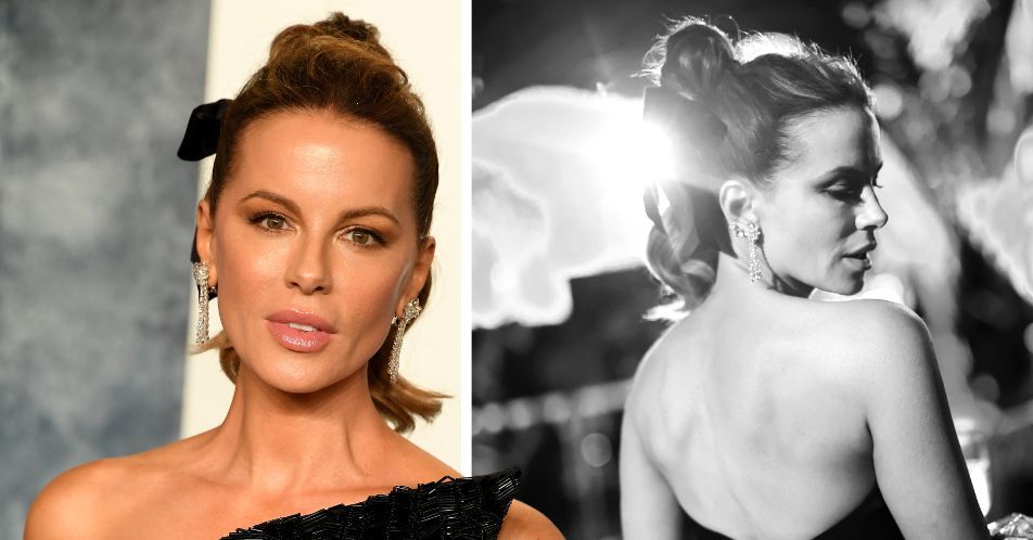 Kate Beckinsale Has Sculpted Legs In See-Through Oscars Dress Pics