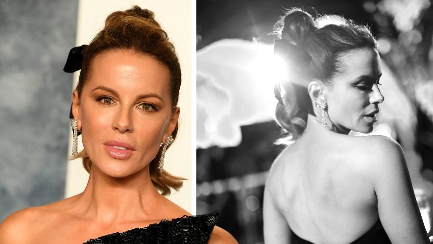 Kate Beckinsale reveals her stunning gym body in crop top and leggings