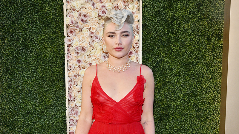 preview for Florence Pugh's best red carpet looks
