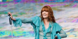 london, england   july 02  florence welch of florence and the machine performs on stage during day two of barclaycard presents british summer time hyde park on july 2, 2016 in london, united kingdom  photo by joseph okpakowireimage