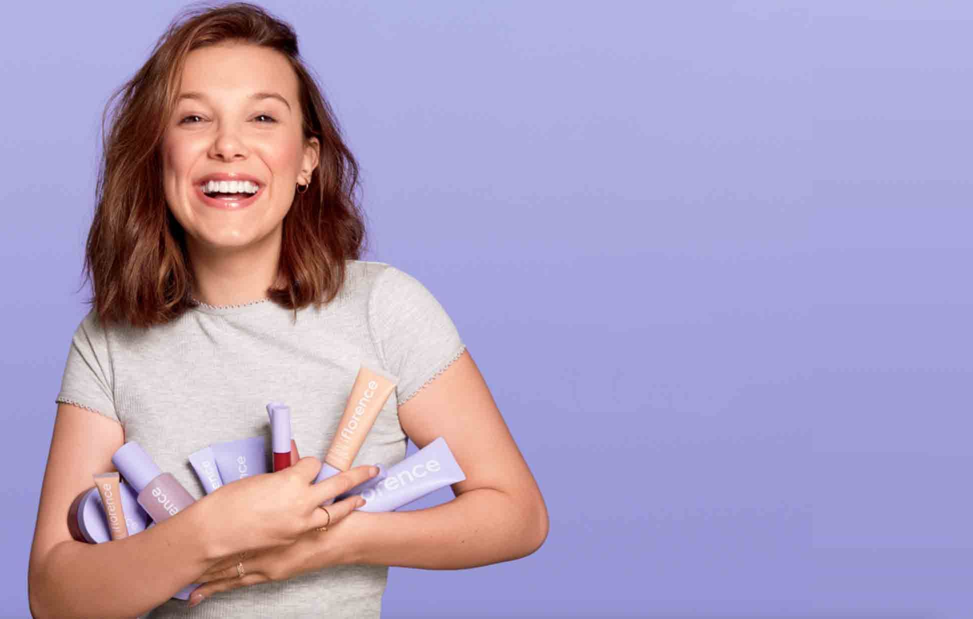 HCM on X: Millie Bobby Brown for her own cosmetic brand 'Florence