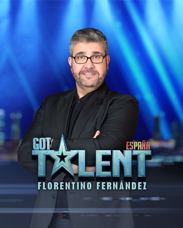 got talent anuncia la incorporación de florentino fernández