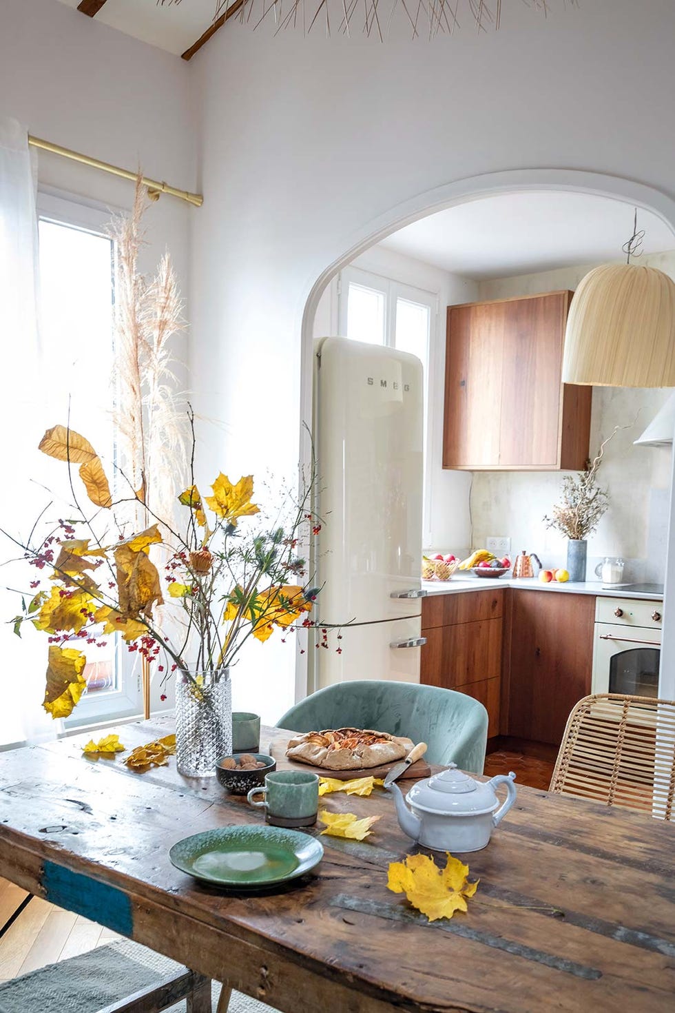 La casa de @chloeandyou: Comedor y paso a la cocina