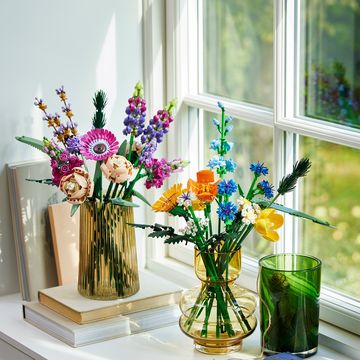 flores artificiales de lego