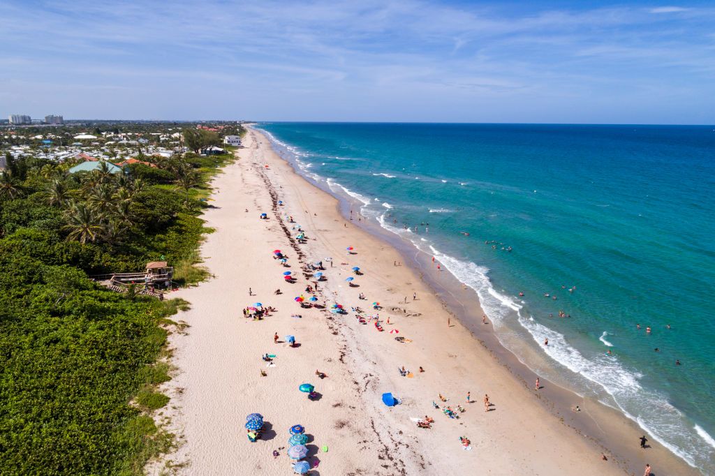 Florida Dad Captures Shark On Drone Footage New Smyrna Beach Shark