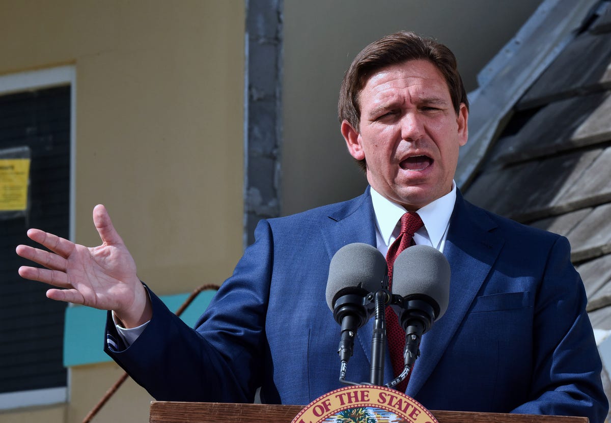 Ron DeSantis declines to remember John Lewis at news conference