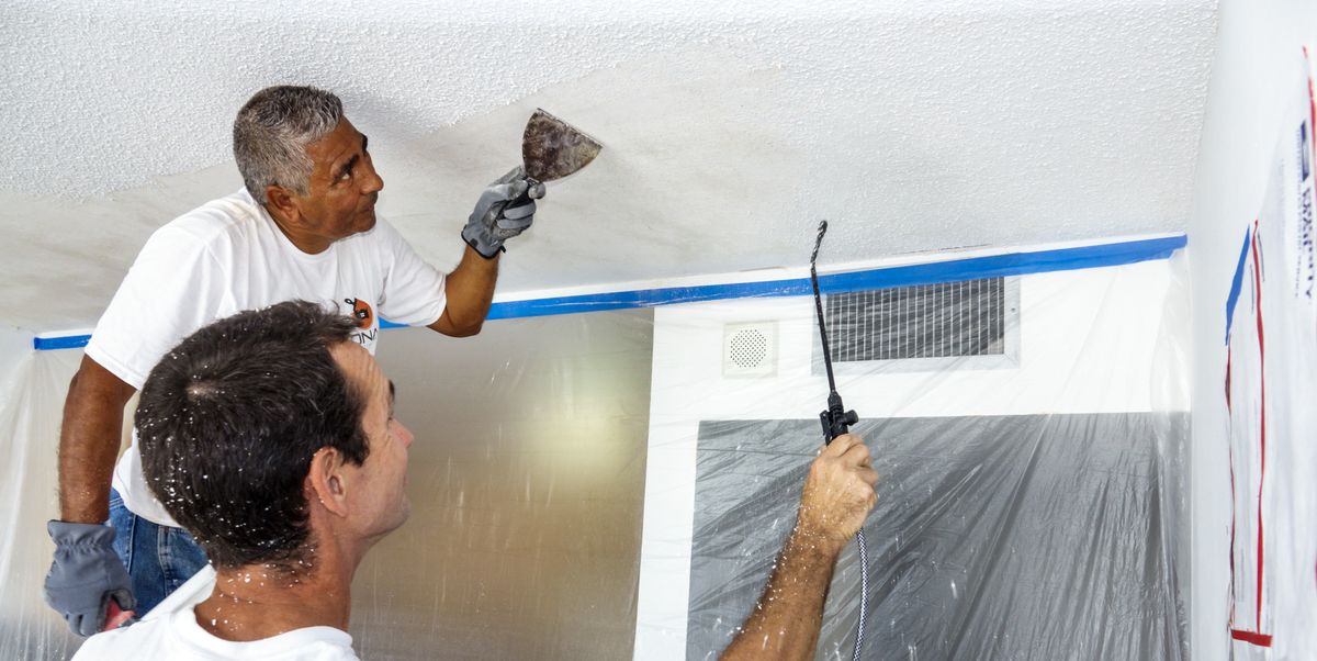 Popcorn Ceiling Removal How To Remove