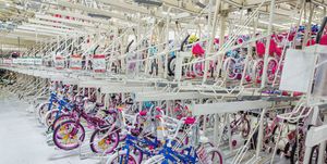 florida, miami, walmart new bicycles display, with limited supply due to shortage during pandemic