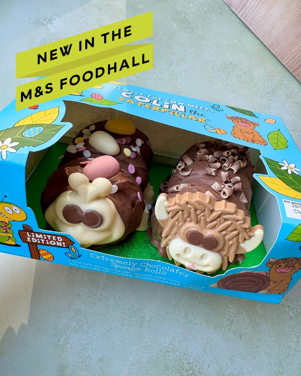 marks and spencer flossy the highland cow cake