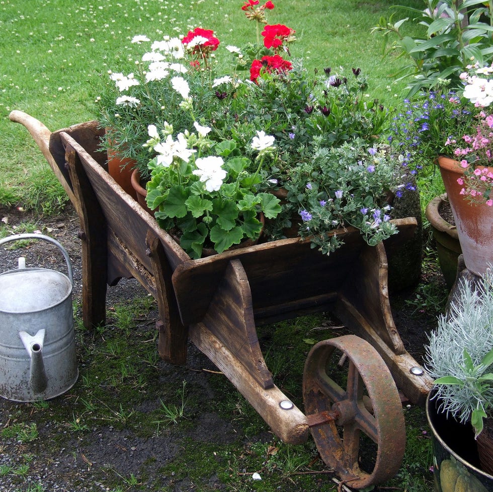 flower bed ideas flower bed ideas wheelbarrow