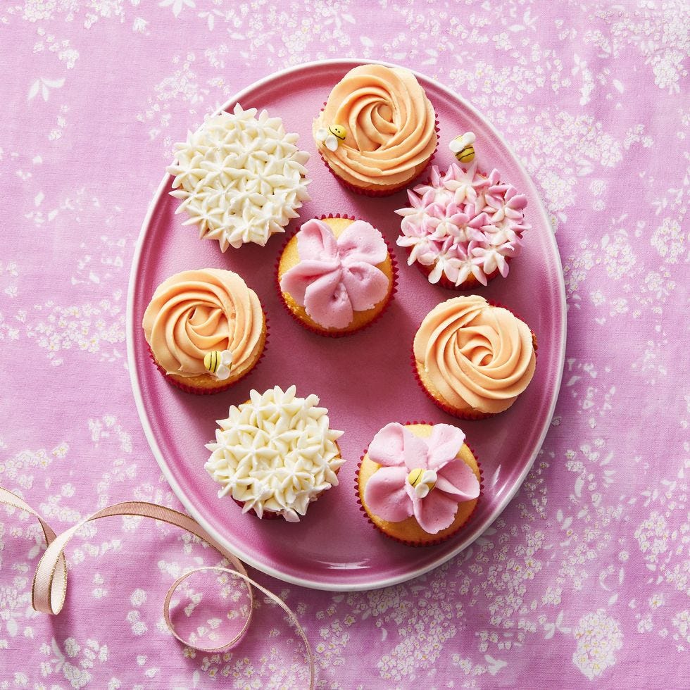 flower cupcakes