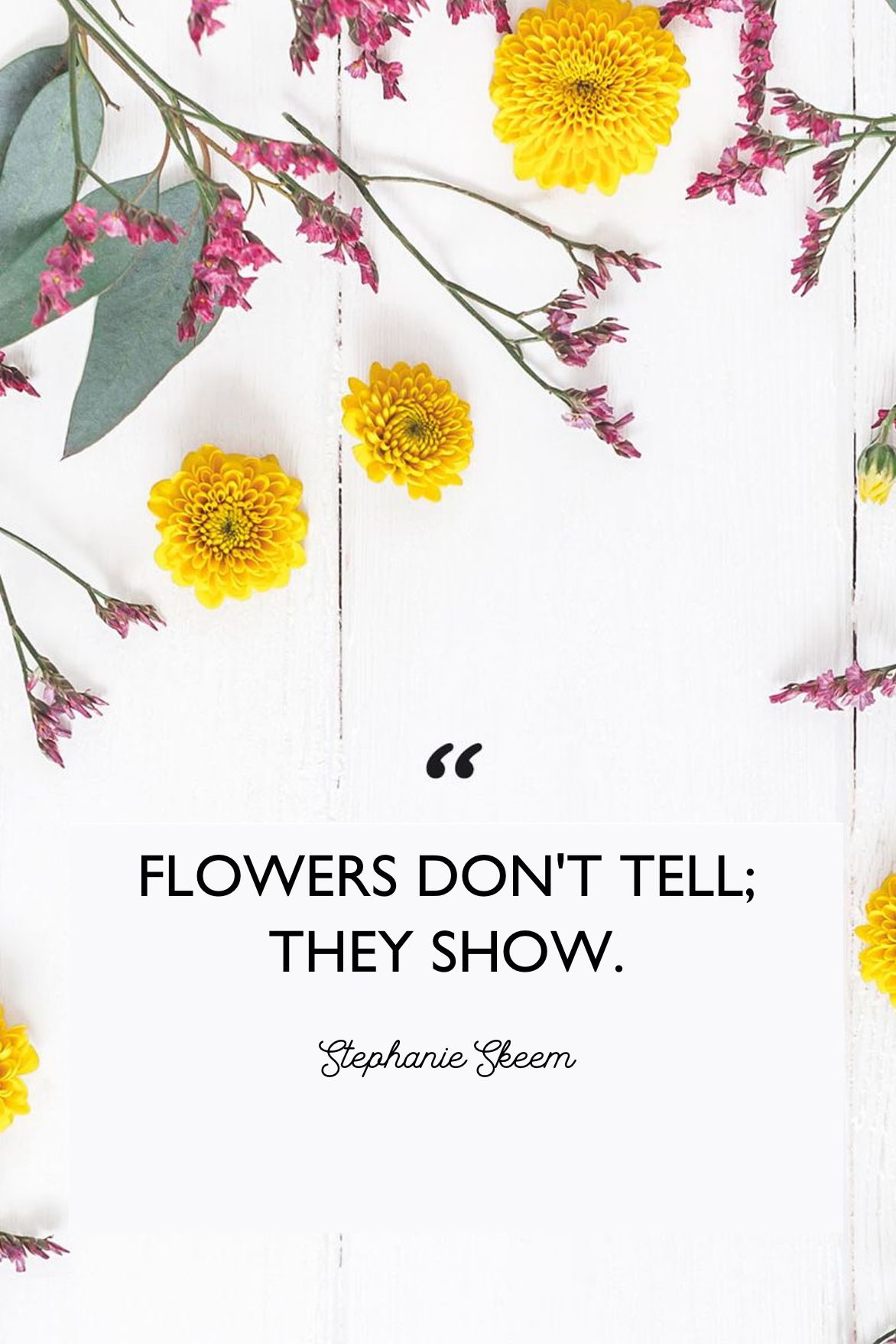 cute flower quotes for kids