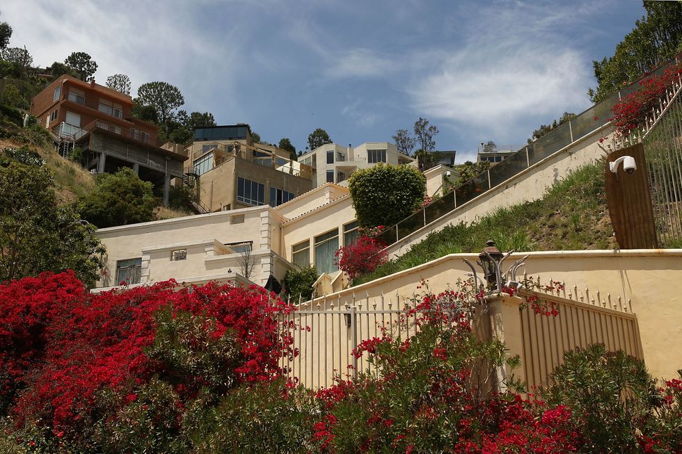 brittany murphy's home in the hollywood hills