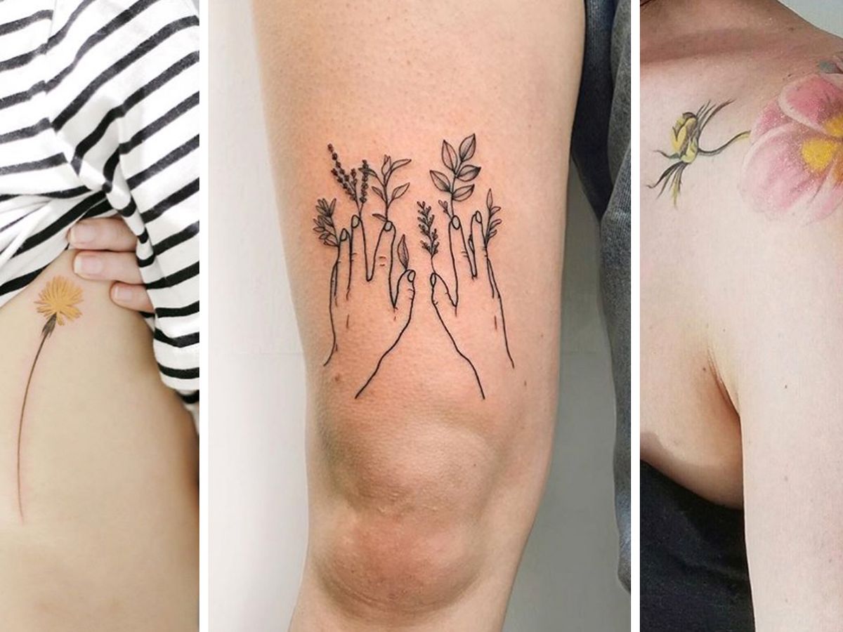 16 Delicate Flower Tattoos
