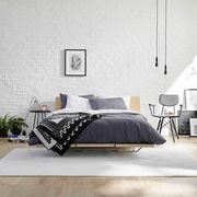 brooklinen floyd bed frame in apartment