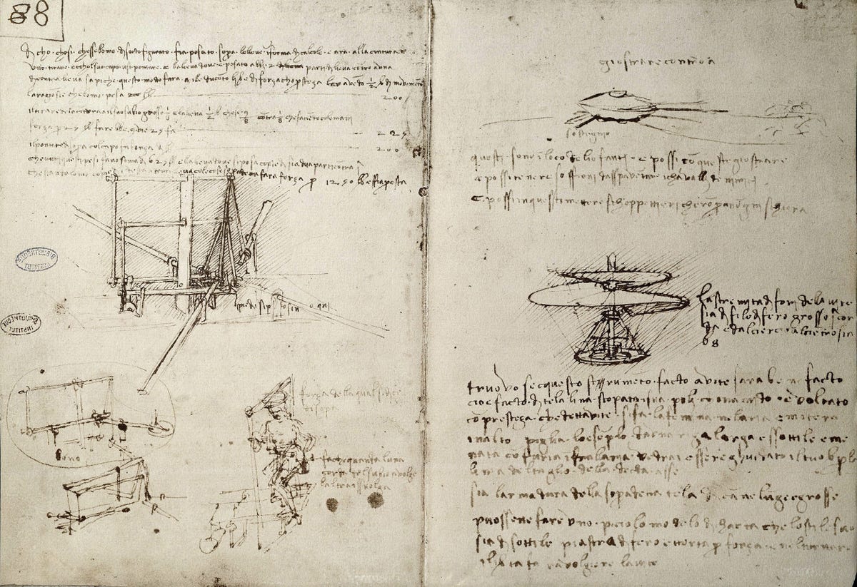 Leonardo da Vinci’s 500-Year-Old Invention Might Fix the #1 Problem With Drones