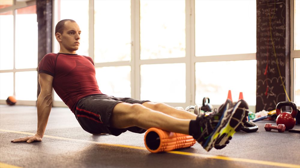 Foam Roller Lat Stretch » Workout Planner