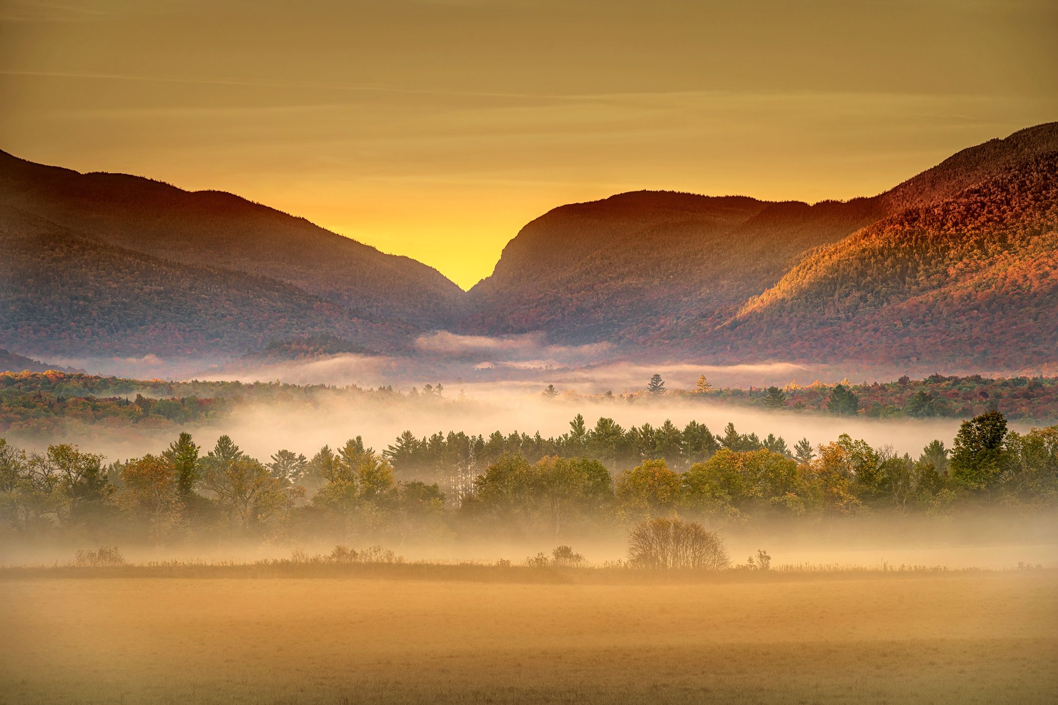 Upstate New York Nature Photography Sunset Landscape 