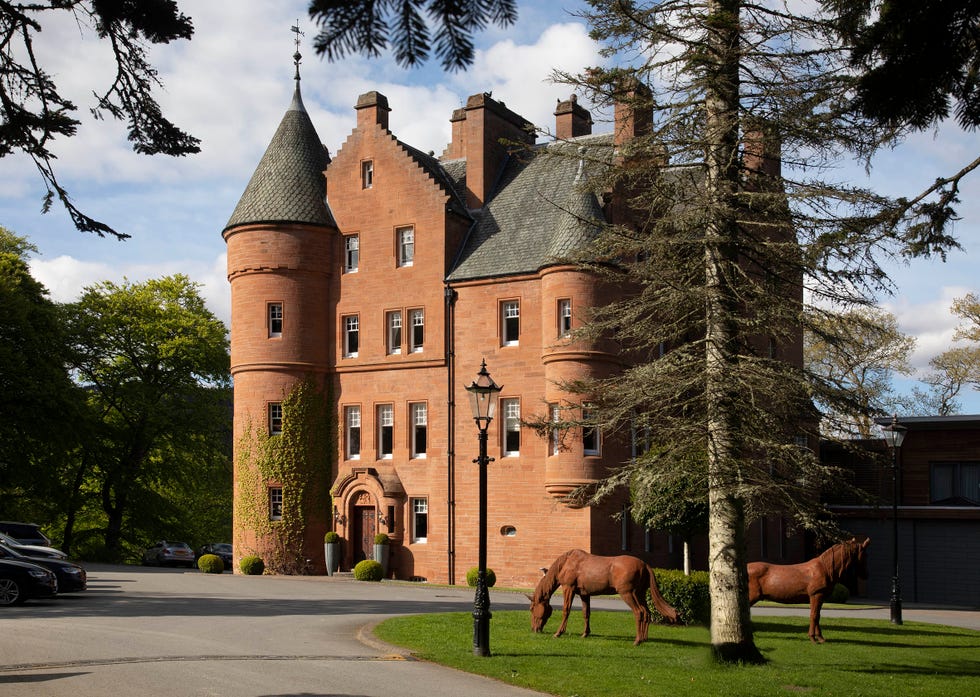 fonab castle pitlochry, perthshire scotland