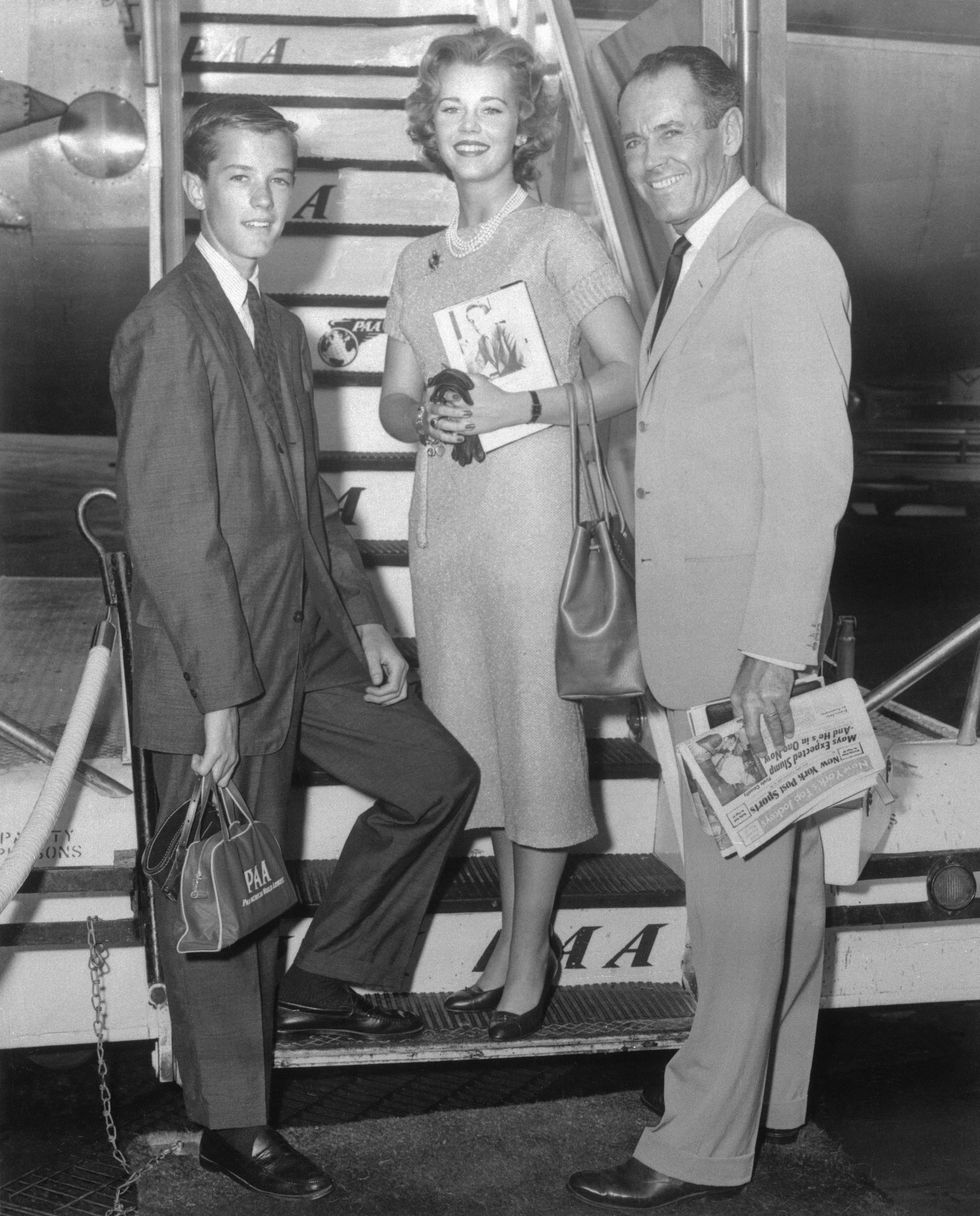Henry Fonda with Family
