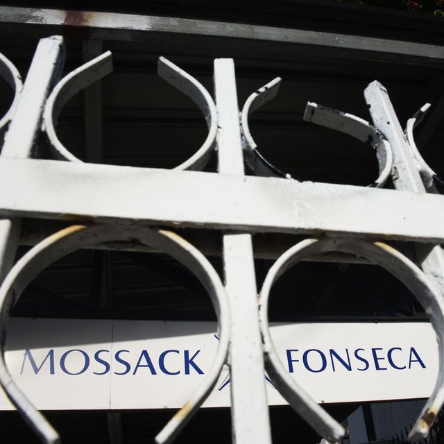 view of a sign outside the building where panama based mossack fonseca law firm offices are in panama city, on may 9, 2016the international consortium of investigative journalists icij is to release the documents in a searchable database at 1800 gmt on monday accessible to the public at offshoreleaksicijorg  afp  rodrigo arangua        photo credit should read rodrigo aranguaafp via getty images