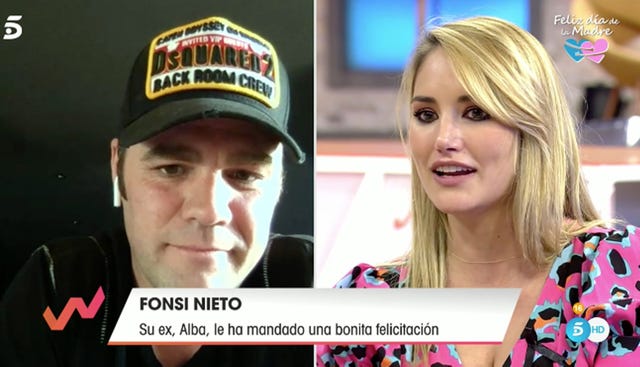 fonsi nieto emociona a su ex, alba carrilo, en 'viva la vida'