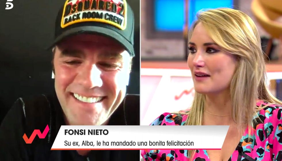 fonsi nieto emociona a alba carrillo en 'viva la vida'