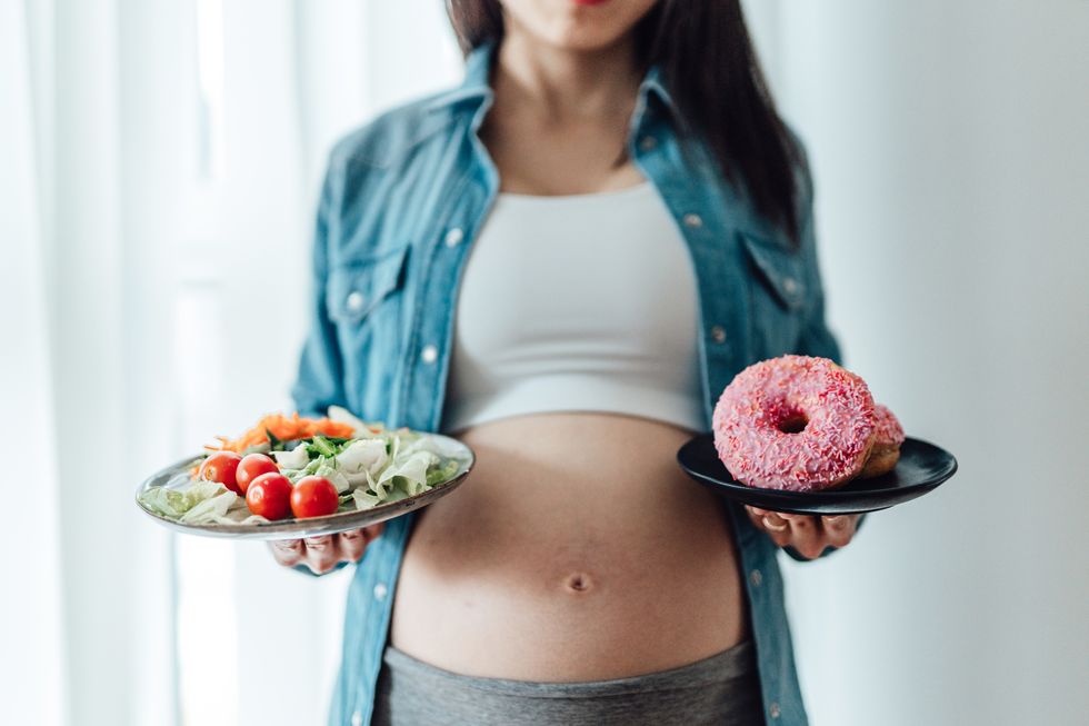 la alimentación en el embarazo es muy importante y debe ser sana y equilibrada