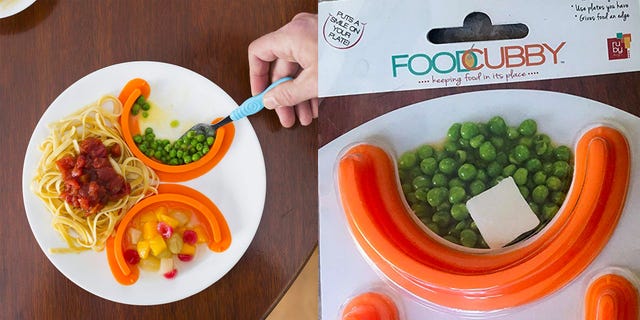 This Divider Keeps Foods Separated on Your Plate