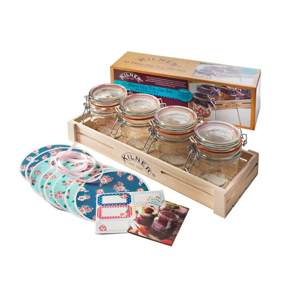 Kilner 20 Piece Spice Jar Gift Set