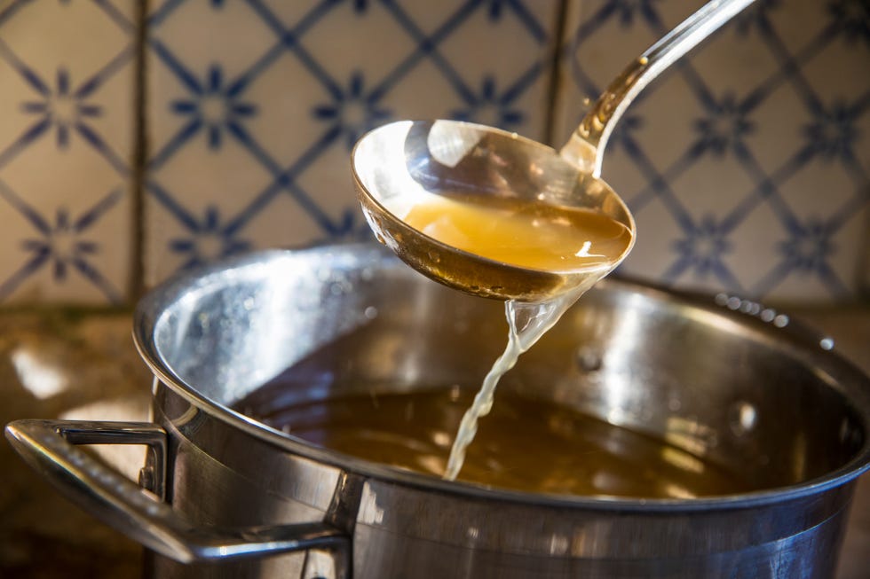 food to keep in freezer broth