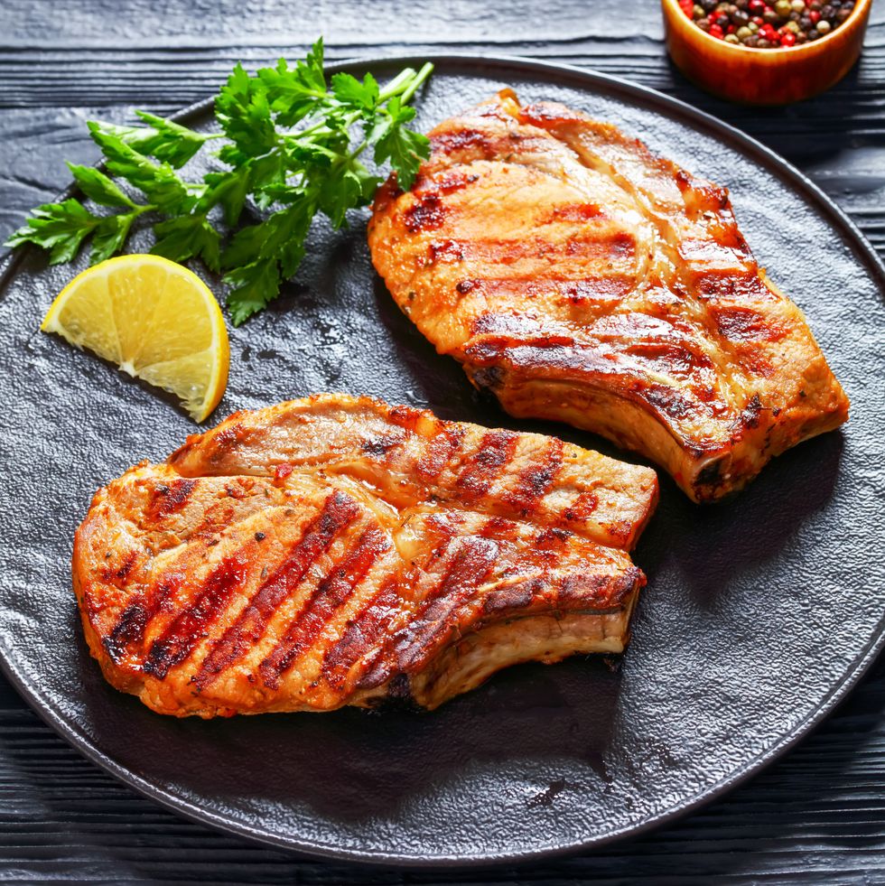 pork chop, foods high in vitamin k