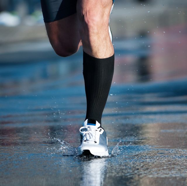 Los calcetines impermeables de 29€ para correr con lluvia
