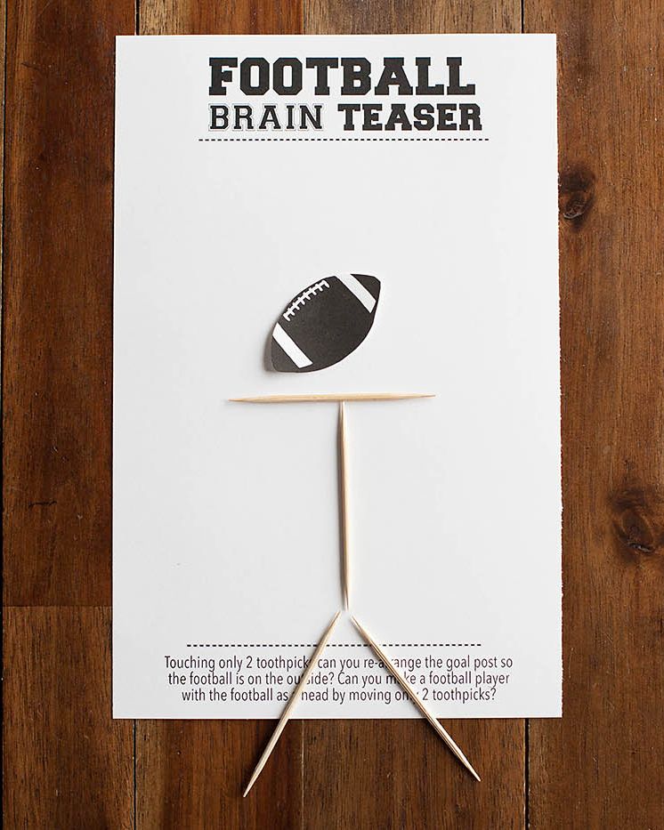 super bowl party games like toothpicks