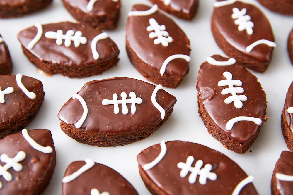 10+ Best Football Shaped Foods - Super Bowl Party Football-Shaped Foods