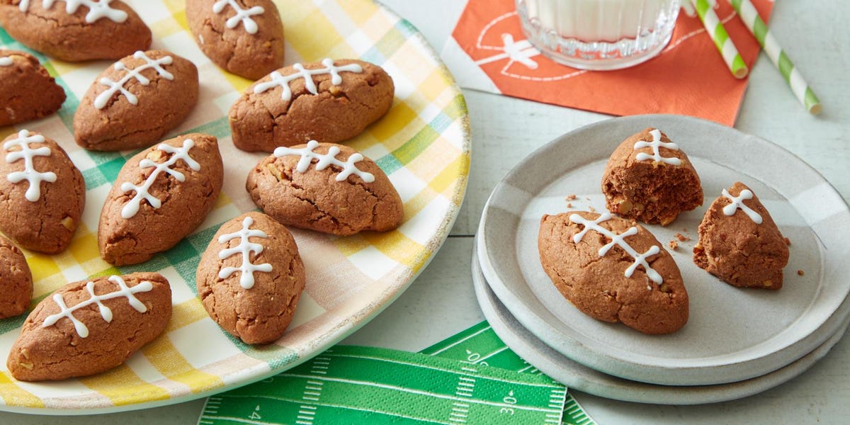 Best Football Cookies Recipe - How to Make Football Cookies