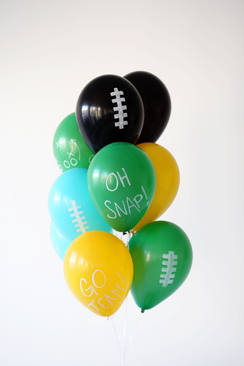 25 Best Football Decorations - Super Bowl Party Decor Ideas