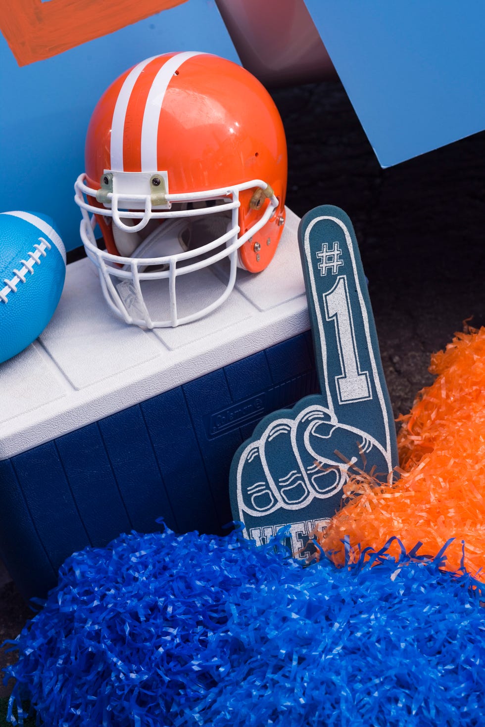 football items for tailgate party