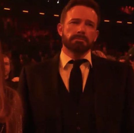 Ben Affleck's Anguished Vibe at the 2023 Grammys Is All Twitter Can Talk About