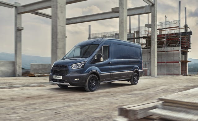 Ford Transit Van Gets Raptor-Style Grille in Europe