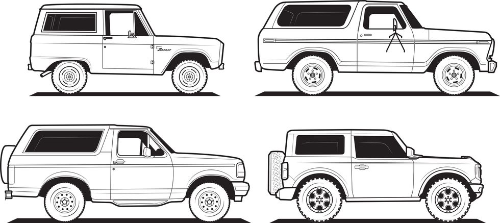 ford bronco generations