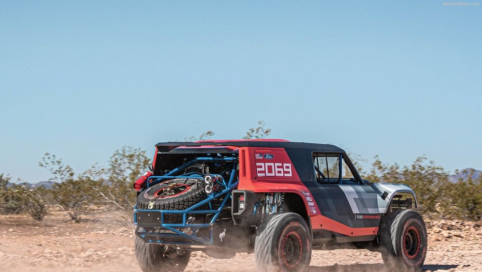 Ford Bronco R Concept Listo Para La Baja 1000
