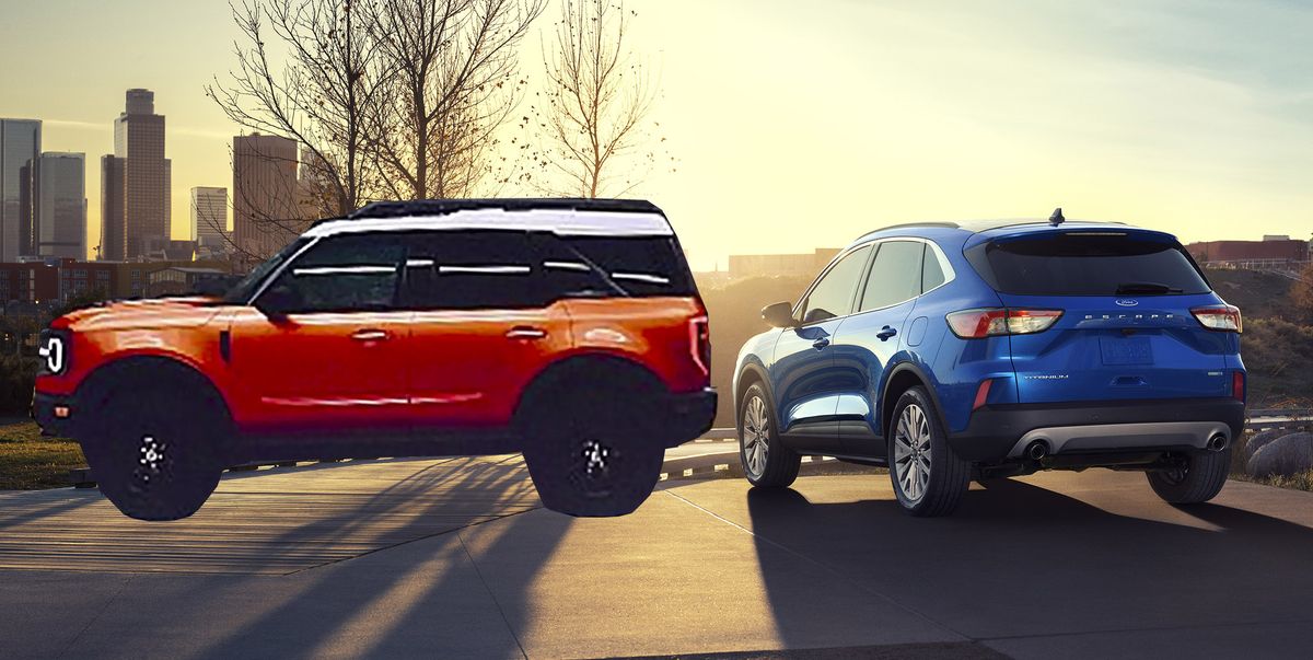 2020 Ford Escape and "baby Bronco"