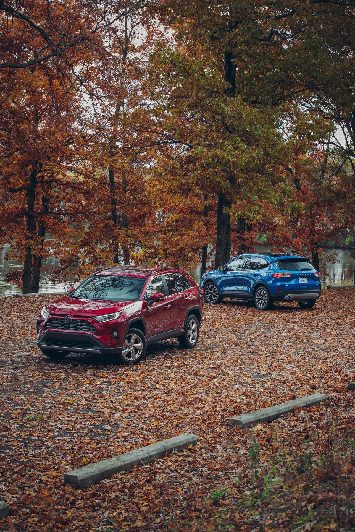 View Ford Escape Hybrid vs. Toyota RAV4 Hybrid Photos