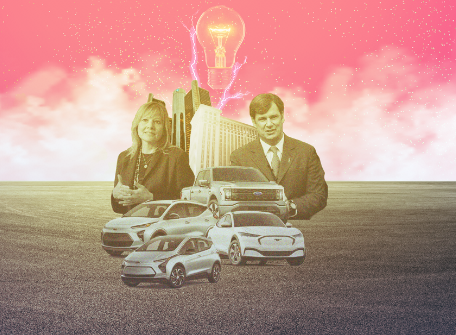 auto executives mary barra gm and jim farley ford