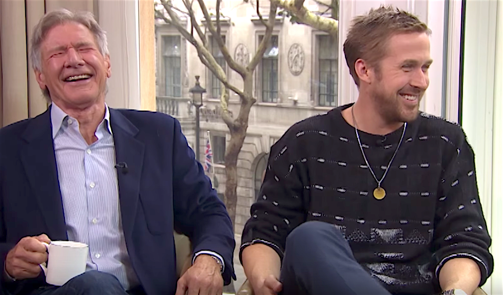 Harrison Ford, Ryan Gosling Funny Interview Video - Watch Ford, Gosling  Crack Up on This Morning