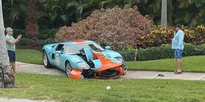 accidente ford gt heritage edition