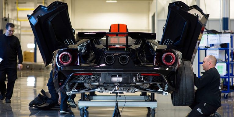 It Takes Nine Days to Complete a Ford GT