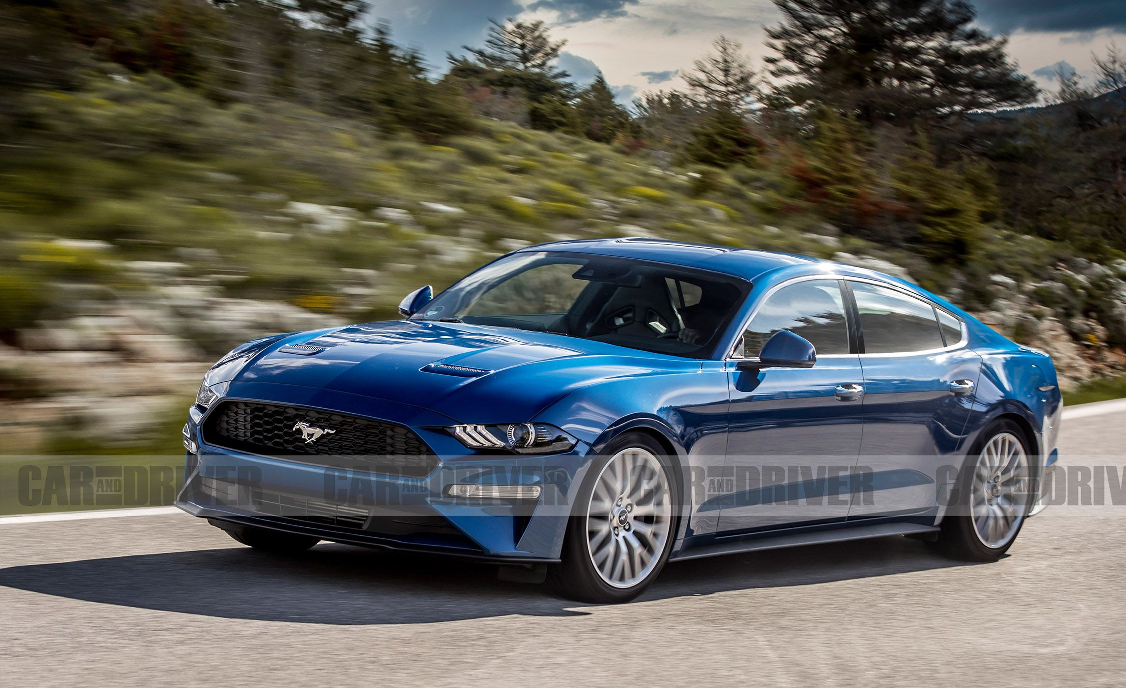A Four-Door Ford Mustang Is Not as Crazy as It Sounds
