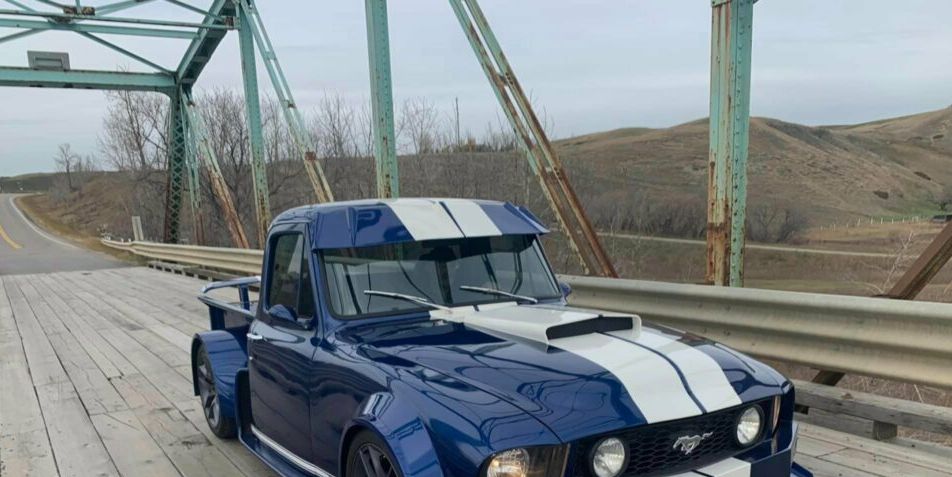 El Ford Mustang más extraño tiene forma de pick-up retro